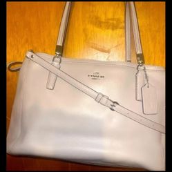 Coach Christie Blush colored Leaather Satchel