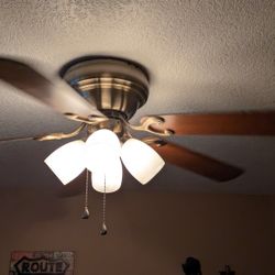 harbor breeze 52-in flush mount ceiling fan