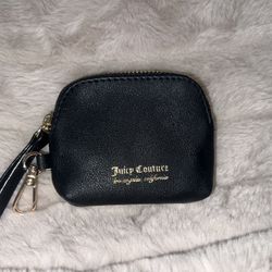 Juicy Couture Key Chain Wallet / Coin Wallet 