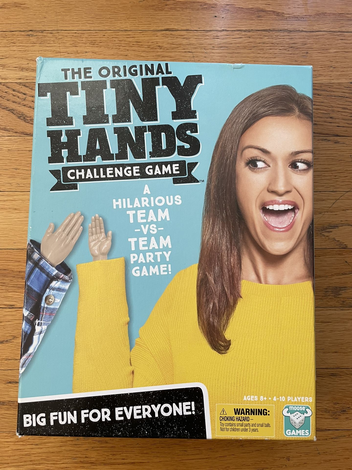 The Original Tiny Hands Challenge Game Used