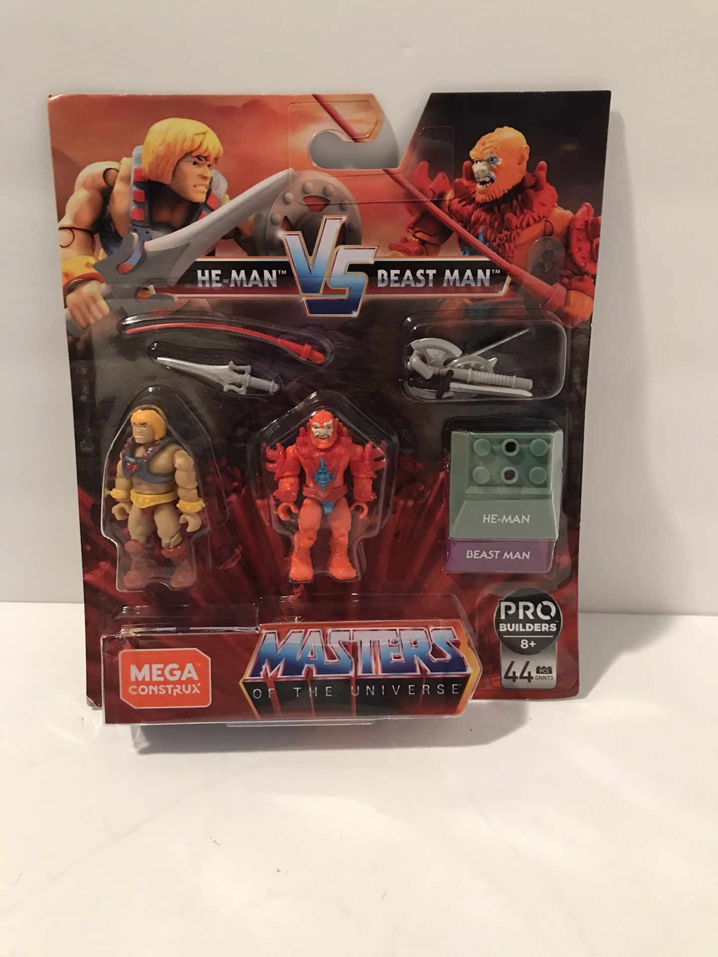 MEGA Probuilder Masters of the Universe He-Man Vs Beast Man 