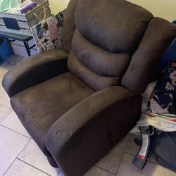 Brown Recliner