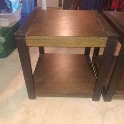 Wood End Tables