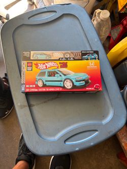 Mattel Brick Shop Hot Wheels Speed Series Custom '90 Honda Civic EF Building Set