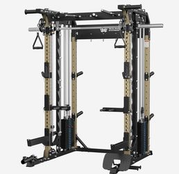 Major Fitness B52 PRO - F22 PRO - B17 - Squat Rack Power Cage Functional Trainer with Smith Machine