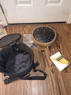 Steel tongue drum 13"/15notes