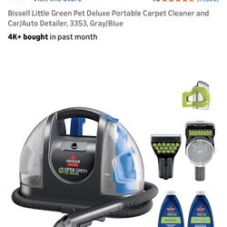 Bissell Little Green Pet Deluxe Portable Carpet Cleaner