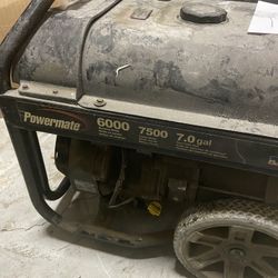 Powermate 6000 Generator