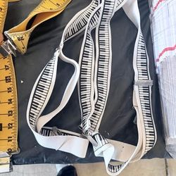 Piano Key Suspenders