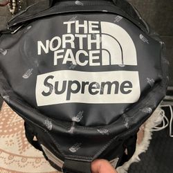 AUTHENTIC SUPREME 17SS x THE NORTH FACE EXPEDITION BIG HAUL BACKPACK BLACK