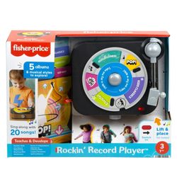 FISHER PRICE RECORD PLAYER
