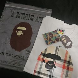 A Bathing Ape X Burberry