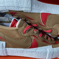 Nike “Brithis Tan” Saci  Blazer Low Men Size 