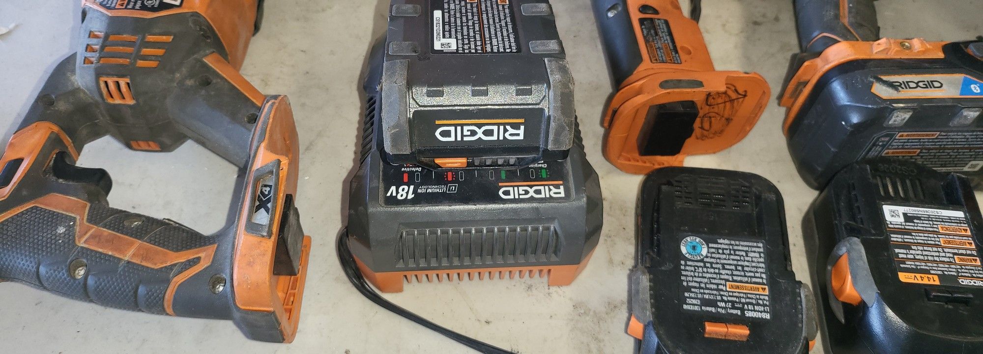 Rigid 12 And 18 Volt Cordless Tools