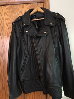 Leather jacket
