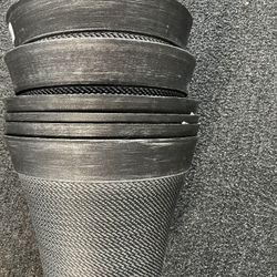 Set Of Six Planter Buckets 