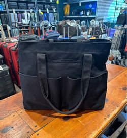Dagne Dover Black Vida Organic Cotton Canvas Tote