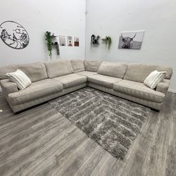 Cream Sectional Couch - Free Delivery