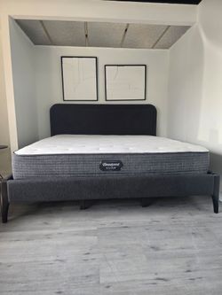 Rooms to Go Queen Bedframe on SALE