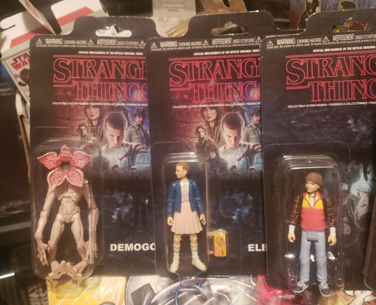 Funko Reaction Stranger Things Lot