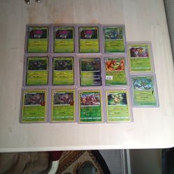 14 Card Pokemon Lot