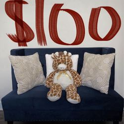 Modern Small Loveseat Velvet 