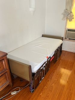 Drive Medical Hospital Bed with Mattress 🌺cama de hospital