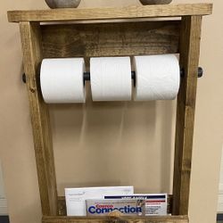 Farmhouse Toilet paper holder