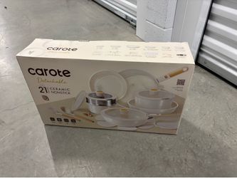 Carote 21 piece pots & pans set
