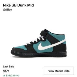 Sb dunk mid griffey for sale cheap