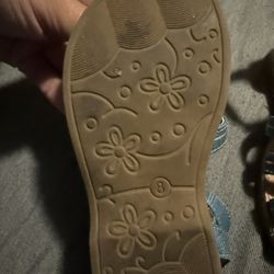 Size 8 Girl Sandals 