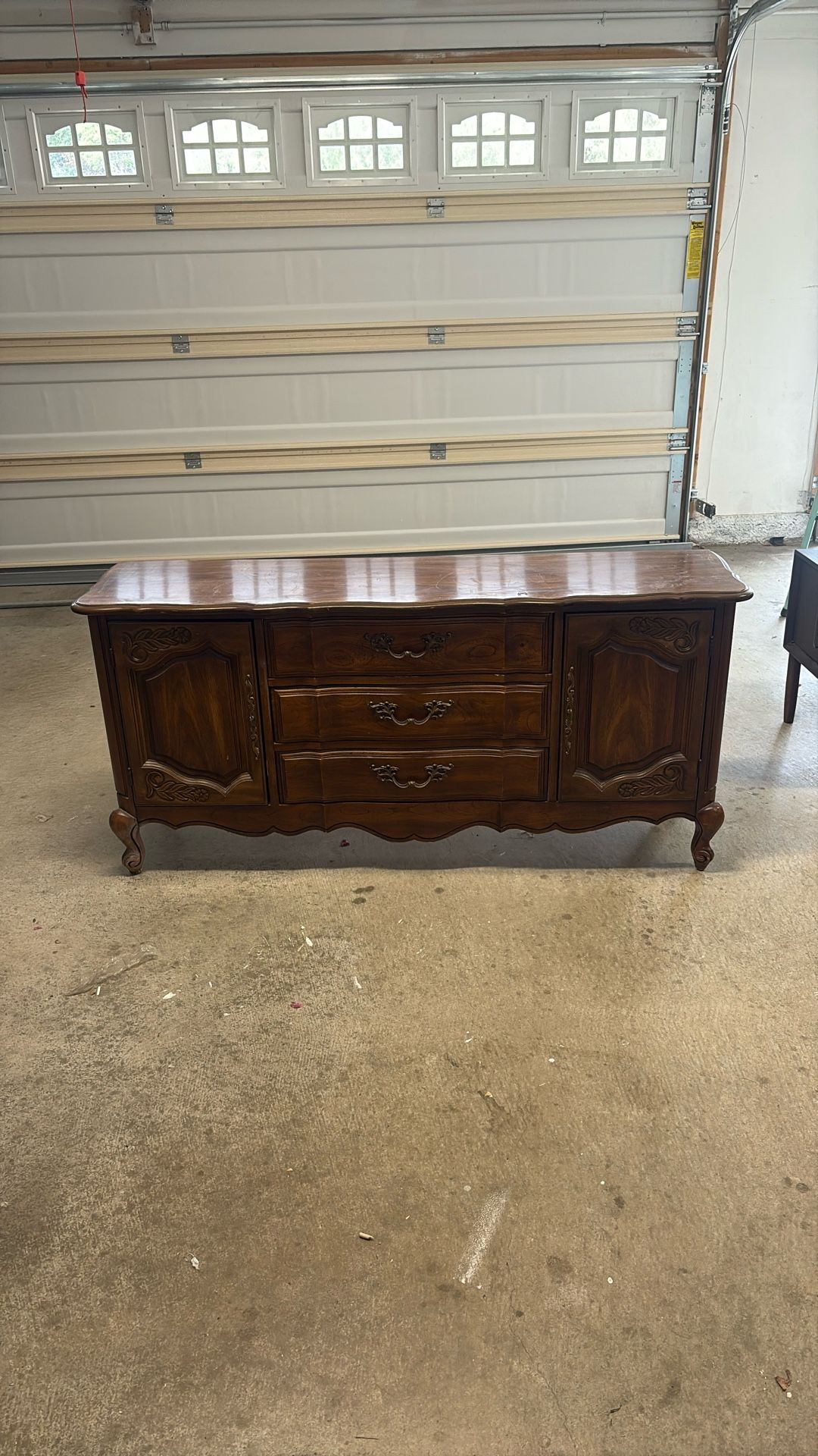 Antique Brown Bernhardt Cabinet