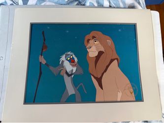 Disney lithograph
