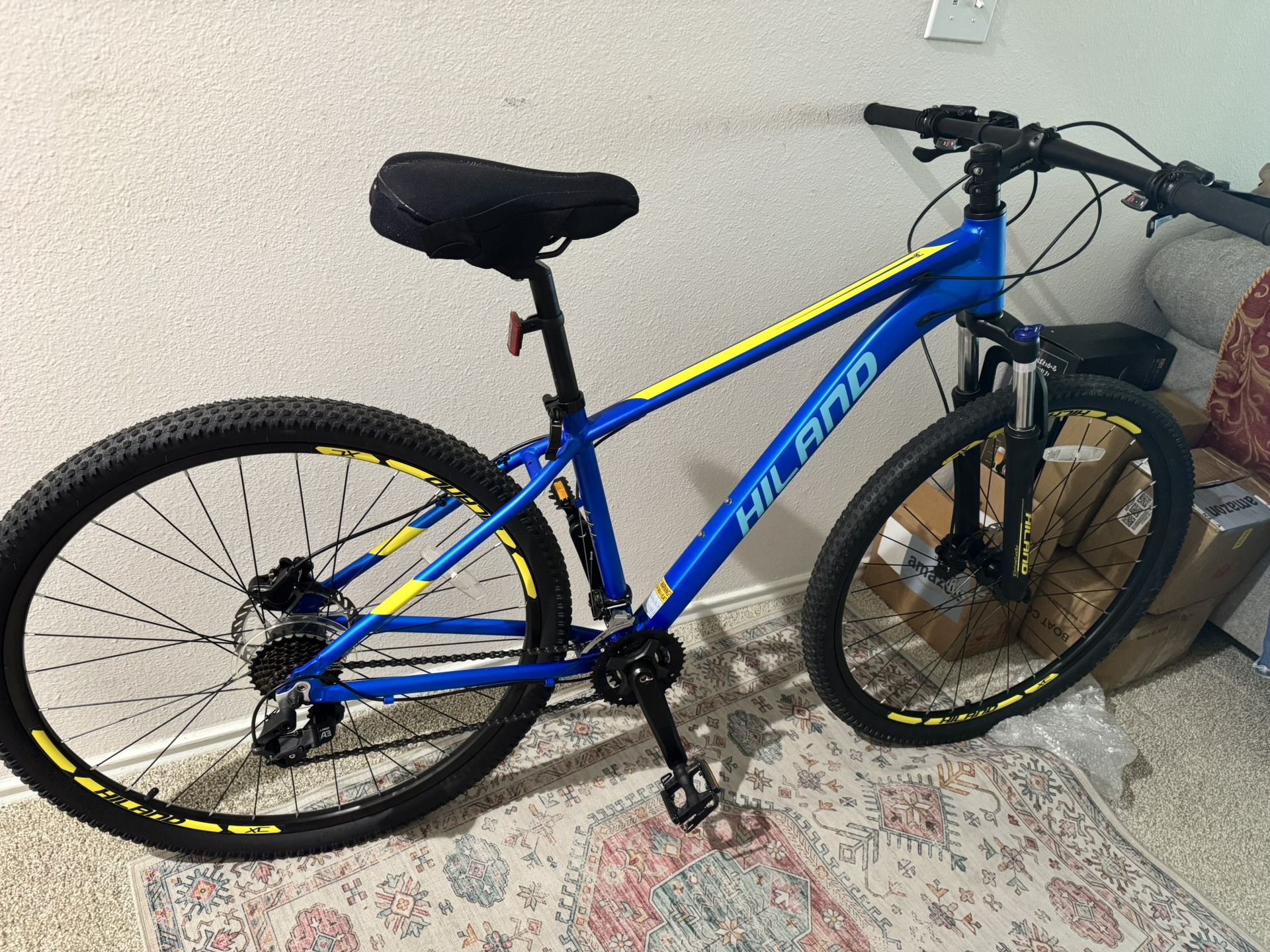 Hiland 29 Inch Mountain Bike Aluminum 17/19 Inch Frame with 21