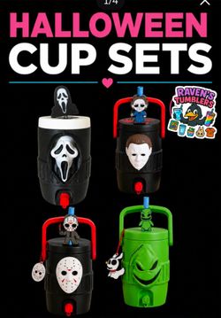 Halloween Horror Character can coozie