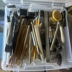 Sculpture tools pottery clay