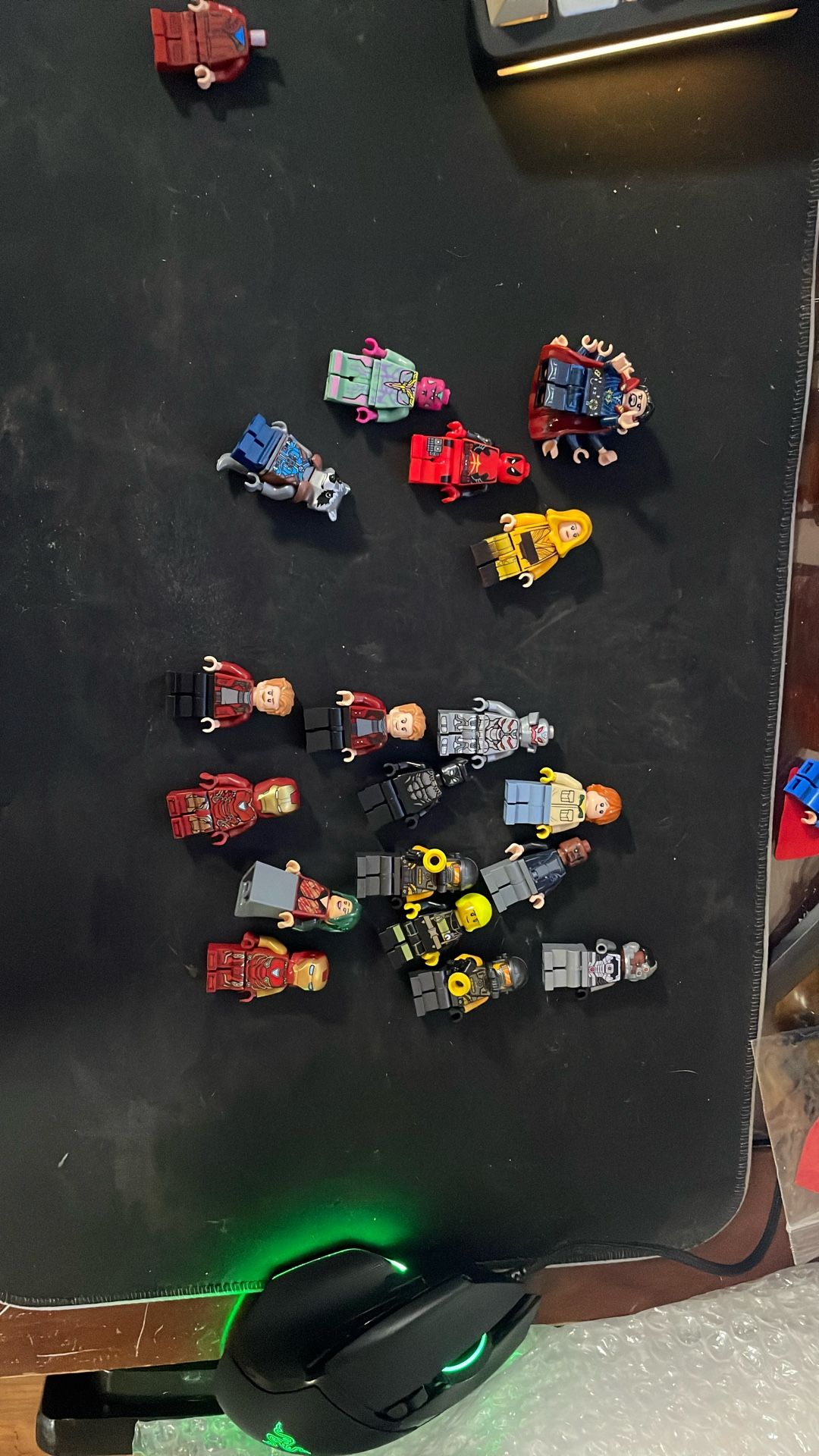 Lego Lot / Left Knock Offs /right Legos Authentic