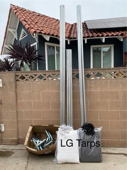 20x20’ peak canopy tarp waterproof new heavy duty