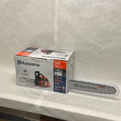 Husqvarna 545 mark 2X force chainsaw 20 inch new in box 50.1 cc gas