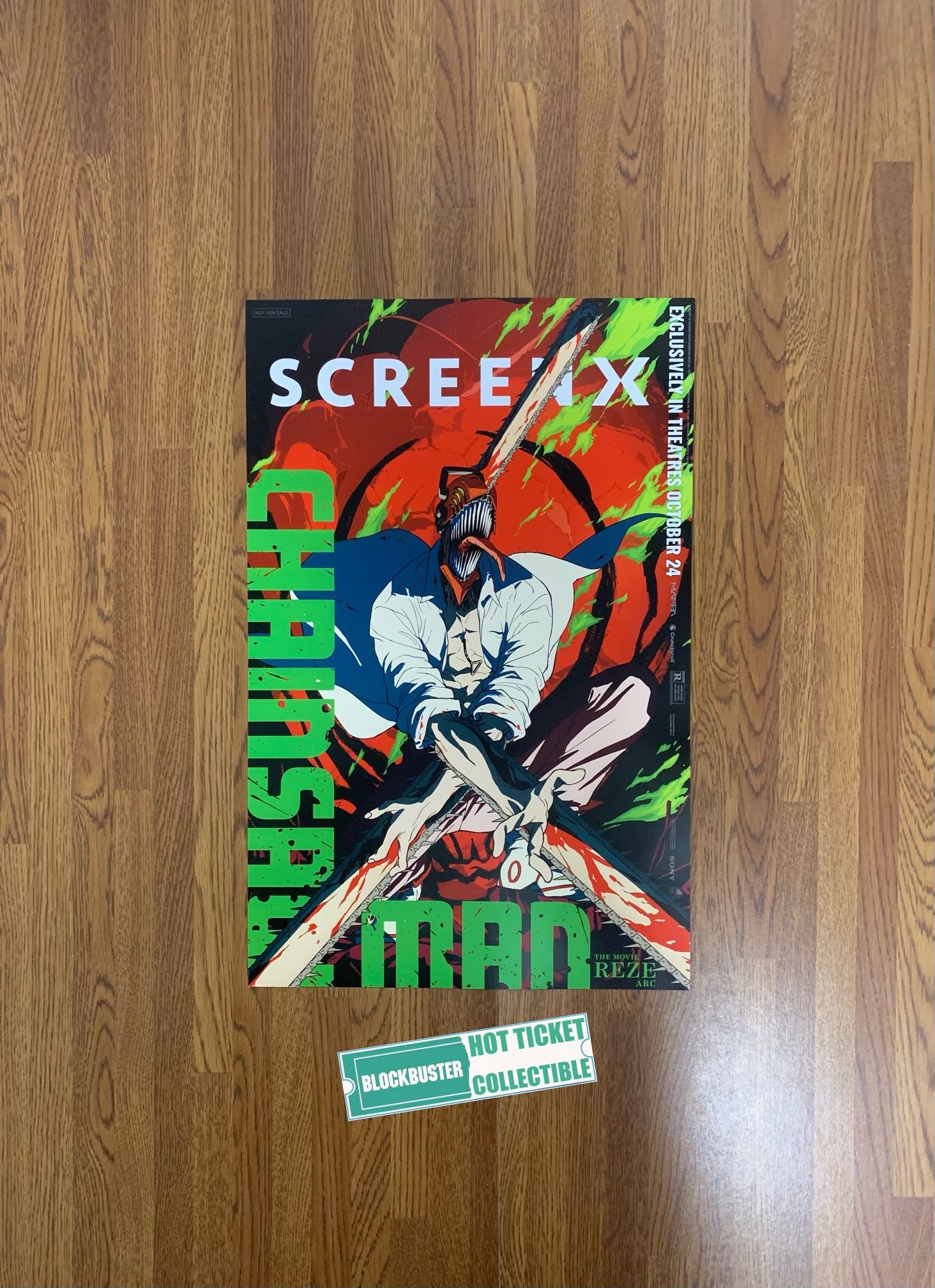 Chainsaw Man - The Movie: Reze Arc (Regal Exclusive) ScreenX Limited Edition Print