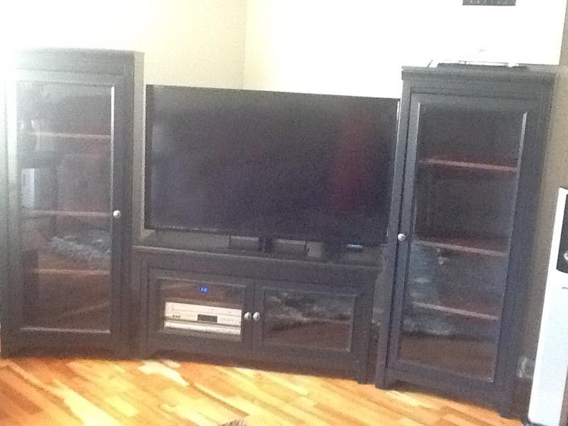 TV stand and cabinets fits 55 inch