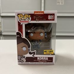 Funko Pop! Animation The Legend of Korra Korra #801 (Avatar State) Vinyl Figure