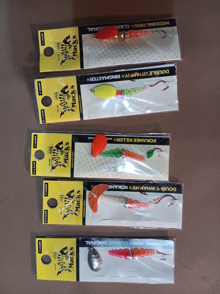 Macs Wedding Ring Lures W/ Pro Flashers