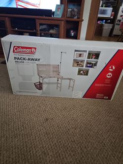 Coleman pack away deluxe kitchen