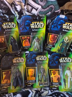 Unopened Star Wars toys 1996