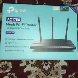 TP Link AC1750 WIFI ROUTER FULL GIGABIT  DUAL BAND 
