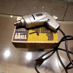 Drill 1/4"