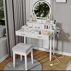 Double Overshelf Stainless Steel Kitchen Food Prep Table 30"x12" Height Adjustable Over