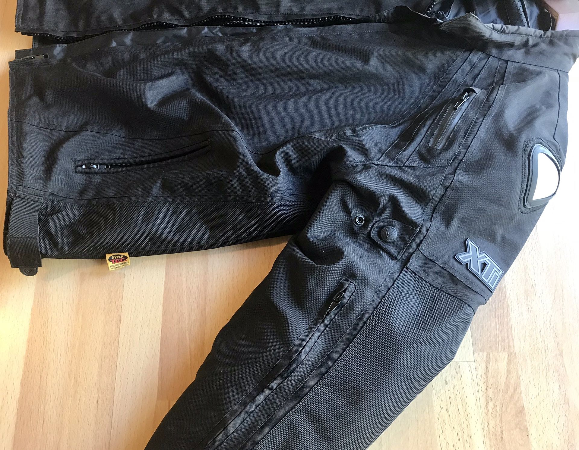 Frank Thomas great Condition - Xti Hyper-tech Motorcycling Gear Black  Jacket Size large for Sale in San Ramon, CA - OfferUp