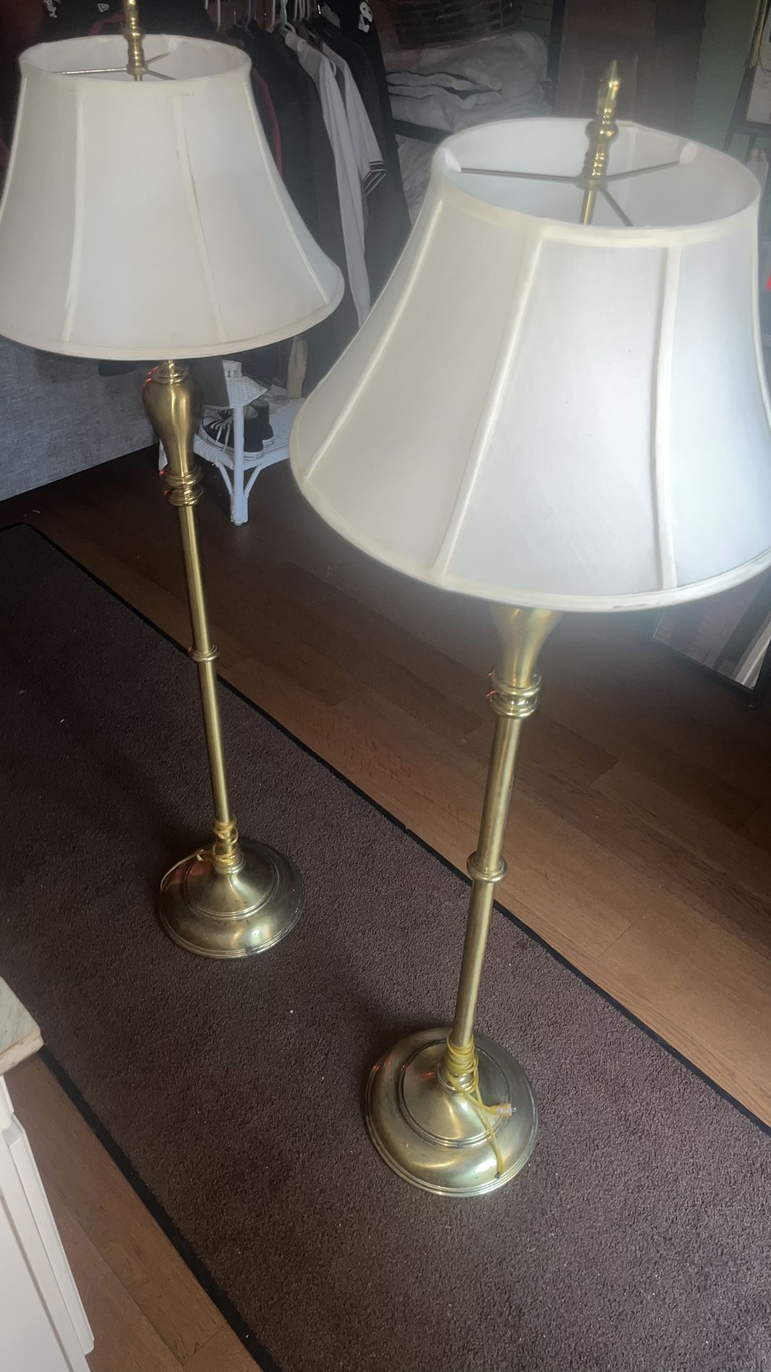 Brass 60 Inch Lamp